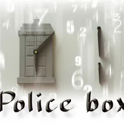 Police box clock
