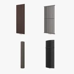 Radiators Set 3D model