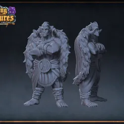 Ram minotaur barbarian
