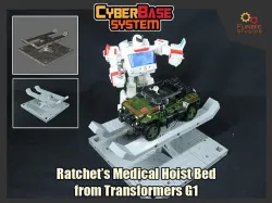 Ratchet Medical Hoist Bed from Transformers G1 3D print model