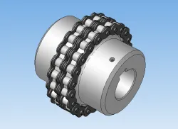 Rigid chain coupling