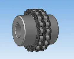 Rigid chain coupling