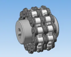 Rigid chain coupling