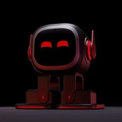 Robot Emo Low-poly 3D model