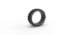 Rock bouncer USD Sticky tire Ring 3D print model