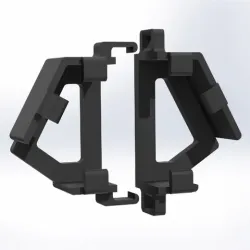 SCART Cable Connector Bracing Snap Clamp