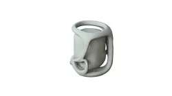 SciFi Shape Object Low Poly Low-poly 3D model
