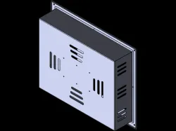 sheetmetal led light box