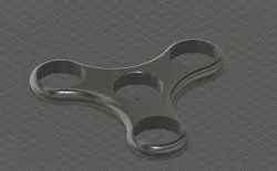 Simple fidget spinner