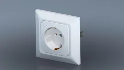 Single Wall Socket Schuko