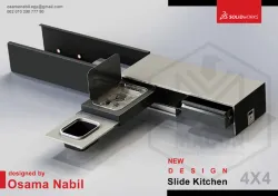 Slide Kitchen - Foldable kitchen