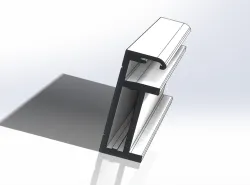 Solar panel frame