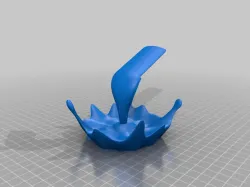 Splash pour paint