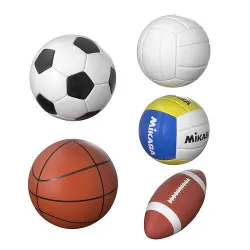 Sport Game Balls 3D model