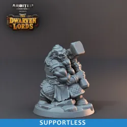 Supportless Dwarf Blacksmith 01