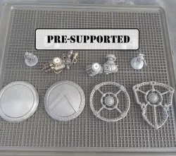 SUTURUS PATTERN POWER SHIELDS FOR MECHS AND KNIGHTS 3D print model