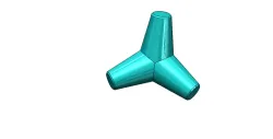 Tetra-pod Concrete Block