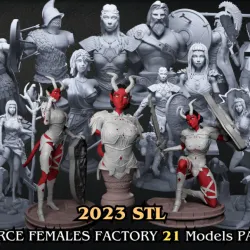 The 2023 STL Fierce Females Factory Pack! [MERCHANT]