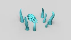 The Kraken - Sea Monster Creative Decoration - STL Printable 3D print model