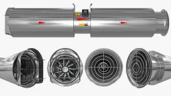 Thrust Jet Fan Low-poly 3D model