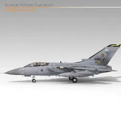 Tornado ADV RAF 3D model