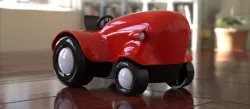 Toy tractor