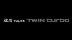 Toyota Supra "24 Valve Twin Turbo" Side Decal