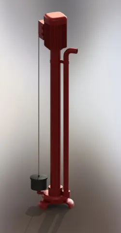 Vertical Sump Pump (Bomba Vertical de Sumidero)