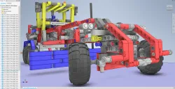 vLTm 42024-2 Lego Technic - 52 parts 948 components
