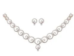 Women Necklace Earring Set STL JCD Details 3D print model