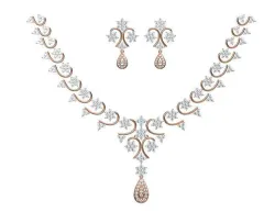 Women Necklace Earring Set STL JCD Details 3D print model