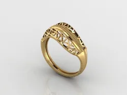 Women Plain Ring Ready STL 3DM Models Womens Rings 3D models 3D print model