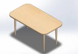 Wooden Coffee Table