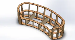 wooden sofa chassis