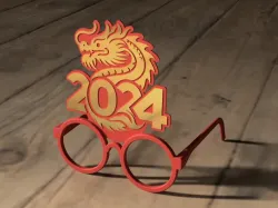 Year of the Dragon Glasses - 2024 New Year