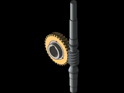 ZN WORM GEAR SET 31:1 RATIO