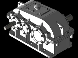 机械设计课程设计 圆柱斜齿轮二级减速器 Mechanical Design Course Design Cylindrical helical gear secondary reducer
