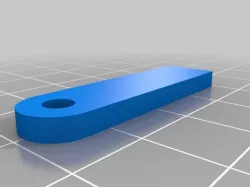 2 color Dual Extrusion Keychain Bottom medium size