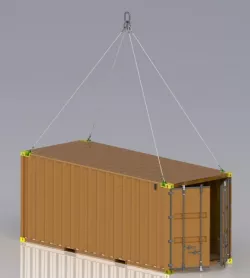 20Ft Container with dual lift point