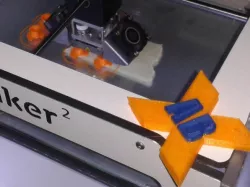 Always Be Xtrudin' 3D printer lucky charm :)