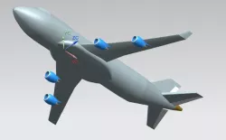 Boeing 747 model