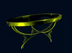 BRASS  +  GLASS COFFEE TABLE   DANİEL STAİKOV