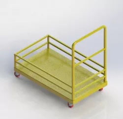 carro de materiales (cart of materials)