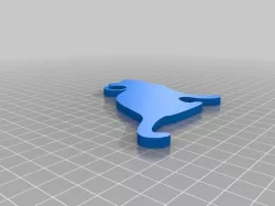 Cat keyRing blank