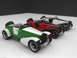 Classic toy car.