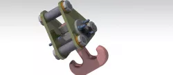 crane hook assembly