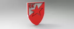 Crvena Zvezda Badge/grb