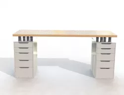 Custom Ikea Office Desk