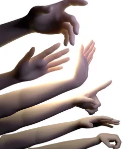 Different hands