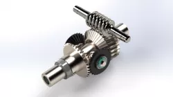 Differential Gear Box + Speed Reducer